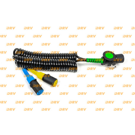 Кабель електричний ABS 24V 13/15 к-тів 4,5 м ABS на 2 вихода S,N-type (пластик)
