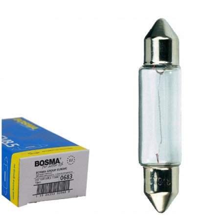 Лампа 10W C10W L=43