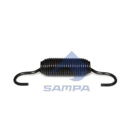 Пружина гальмівної трещітки SAF 148X25.8X2.8 (зам. 110016)