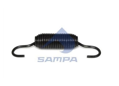 Пружина гальмівної трещітки SAF 148X25.8X2.8 (зам. 110016)