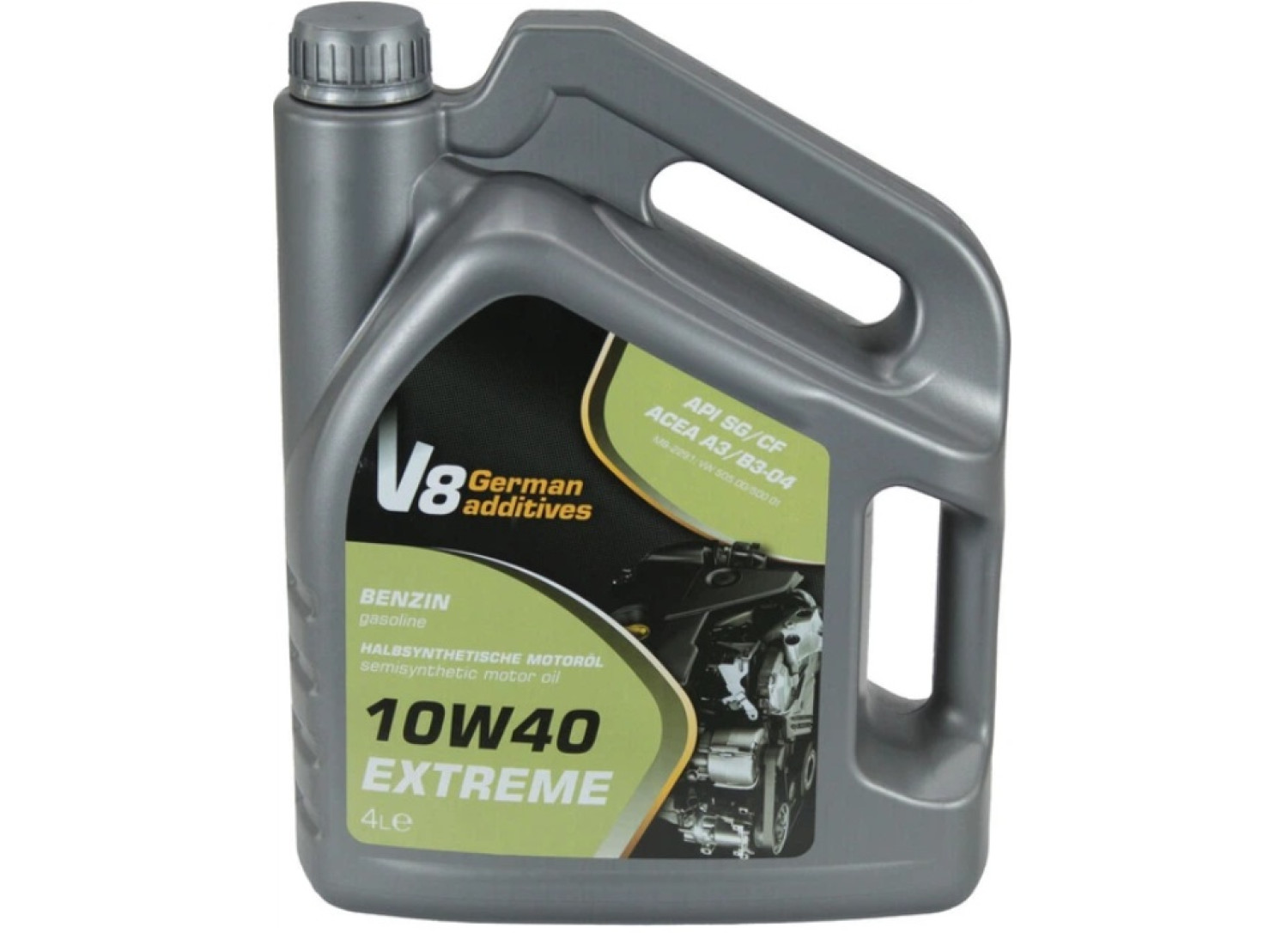 Олива моторна V8 EXTREME 10W40 SL/CF 1л PETROL