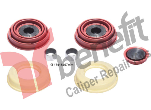 Рем. комплект супорта з буртом KNORR SL7/SM7/ST7 69mm