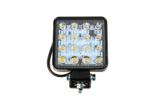 Фара LED квадратна 48W,16 ламп,20мм.