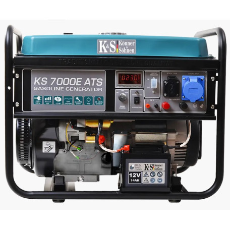Генератор KS 7000E ATS 230V 5.5kВт (1-фазний, бензин)
