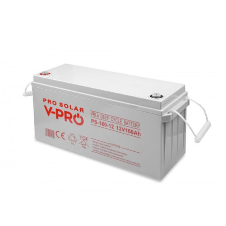 Акумулятор 12V/160AH, DEEP CYCLE VPRO SOLAR