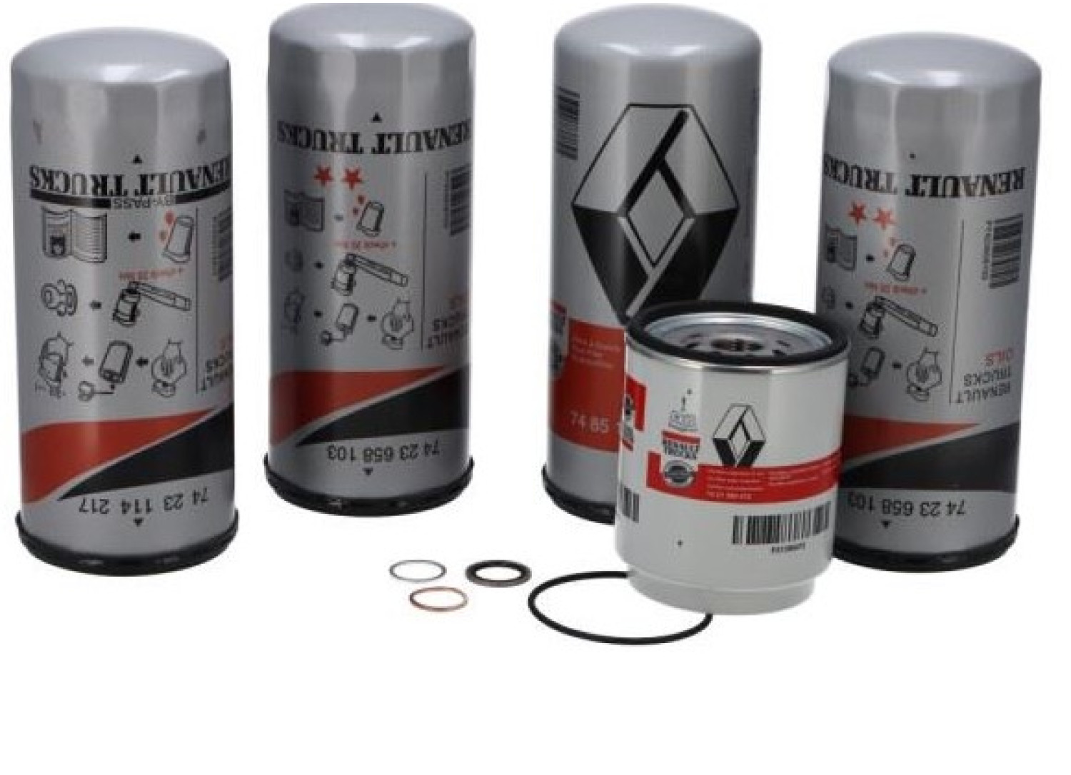 Комплект фільтрів RENAULT PREMIUM (H200W10-2шт. H200WN-1шт. H200WDK01-1шт. H392WK-1шт.)