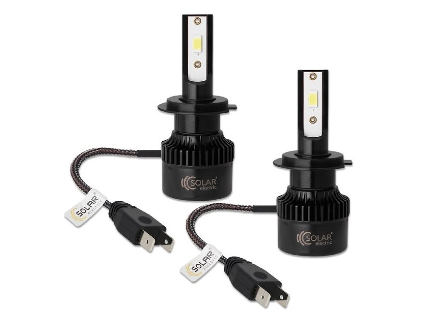 Лампа Solar LED H7 12/24V 50W 5000Lm 6500K CSP3570 2шт
