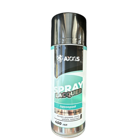 Лак прозорий (балон 450ml) <AXXIS>