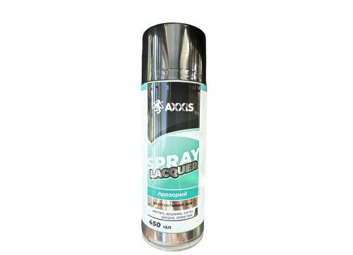 Лак прозорий (балон 450ml) <AXXIS>