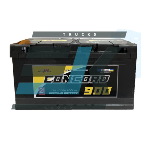 Акумулятор Concord 100Ah 900A R