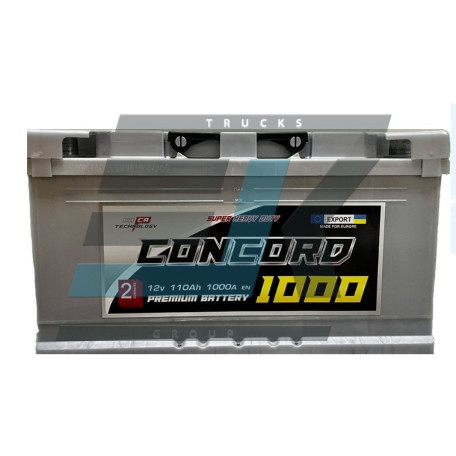 Акумулятор Concord Truck 110Ah 1000A R