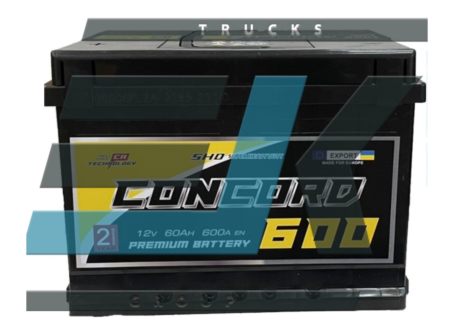 Акумулятор Concord 60Ah 600A L