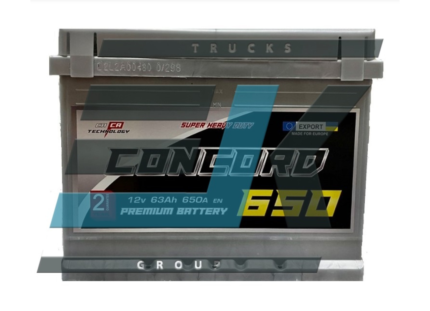 Акумулятор Concord 63Ah 650A R