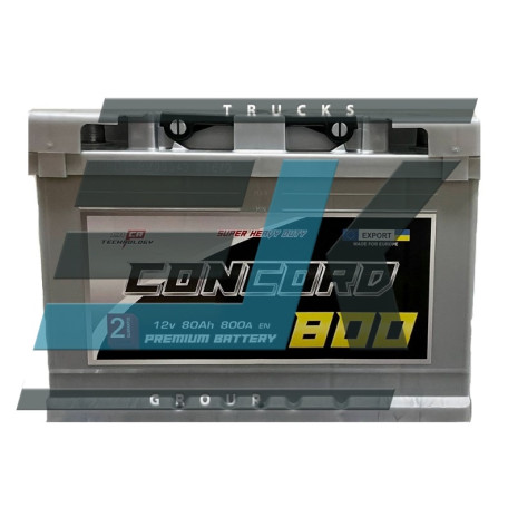 Акумулятор Concord 80Ah 800A R