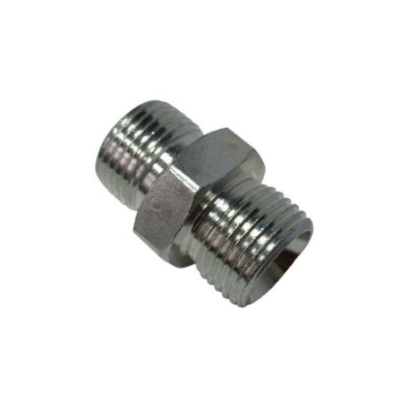 Штуцер з`єднювальний S22-S22 (М18х1,5-М18х1,5)