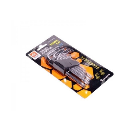 Набір ключів TORX 9 пр., Т10-50, L = 130 мм