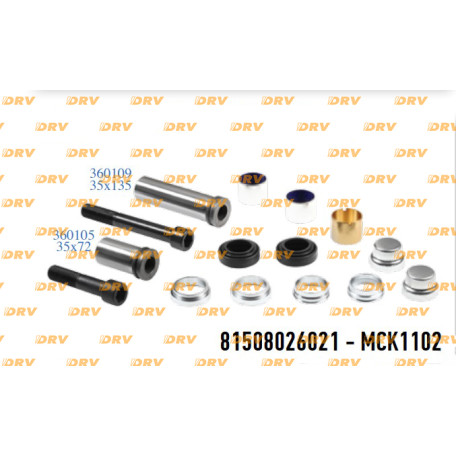 Рем. комплект супорта MERITOR ELSA1