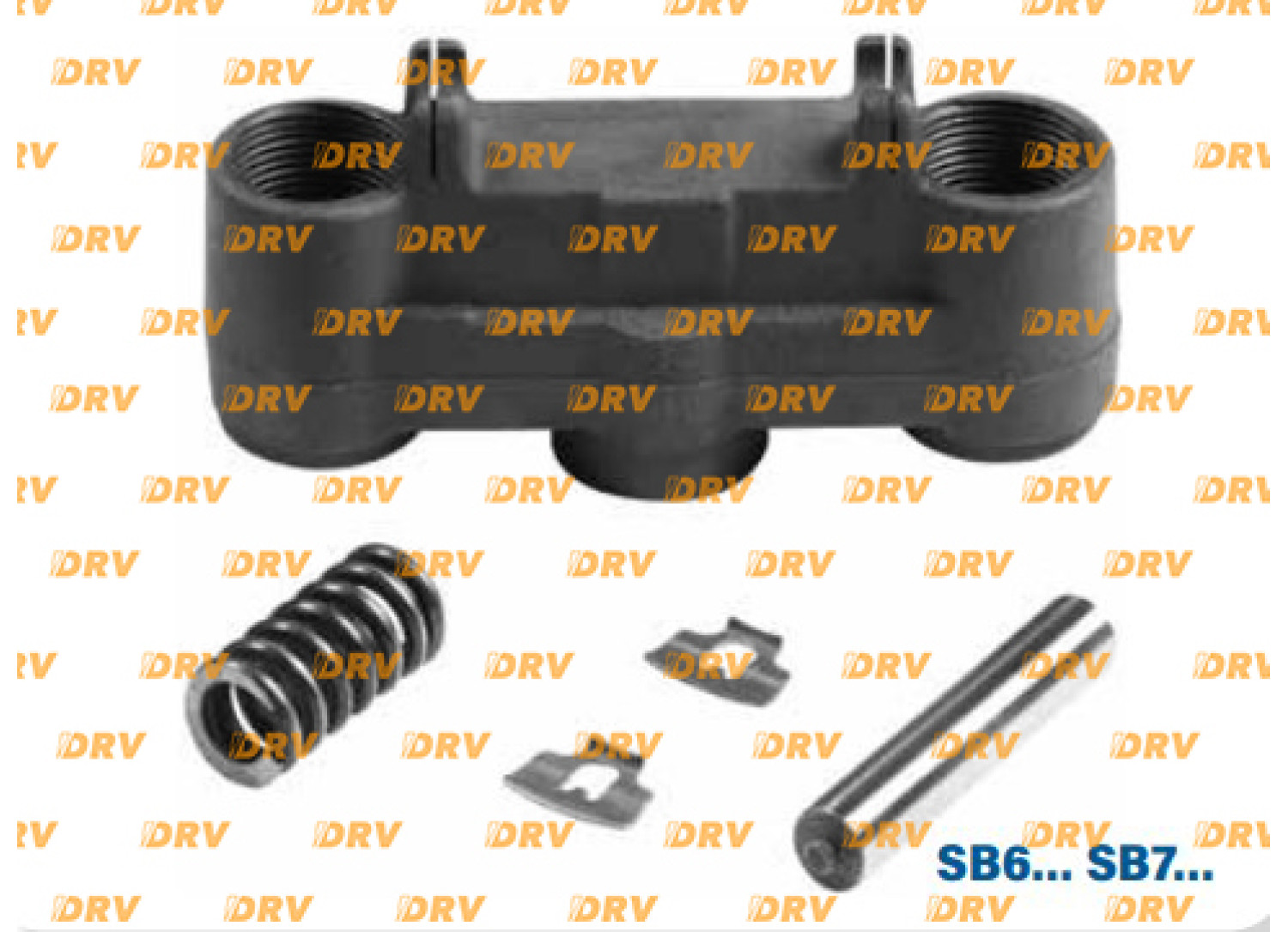 Рем. комплект супорта KNORR (низ круглий з пальцем)