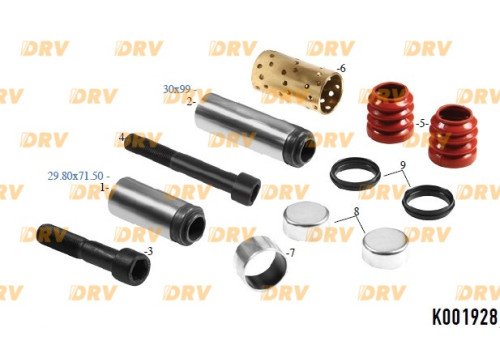 Рем. комплект супорта KNORR SN5