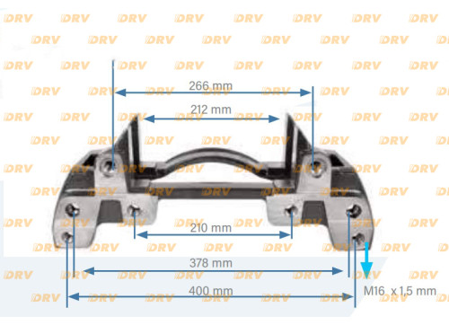Скоба супорту KNORR BPW, SAF 22.5  SK K001493