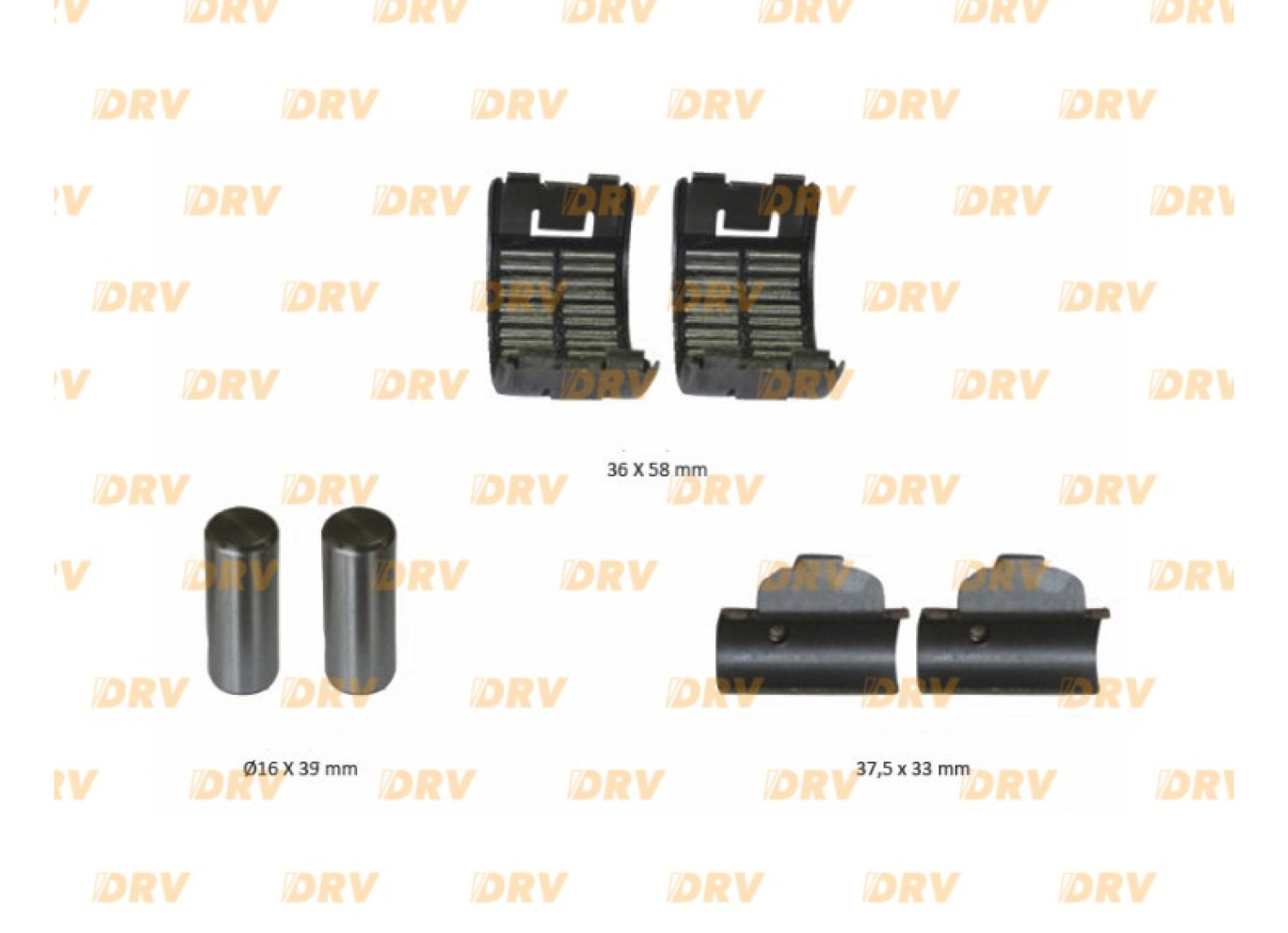 Підшипник ричага супорта MERITOR ELSA1/ELSA2/ELSA195-225 (к-т з вкладишами)