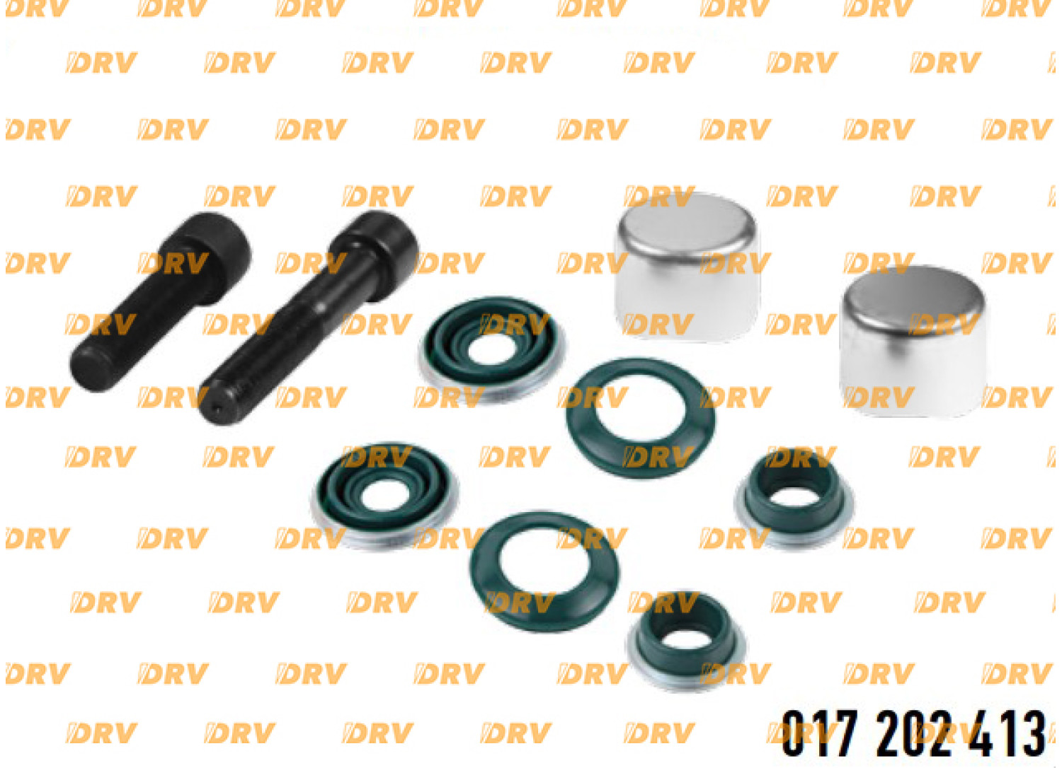 Рем. комплект супорту MERITOR DX195 (заглушки + пильники)