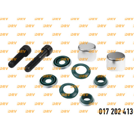 Рем. комплект супорту MERITOR DX195 (заглушки + пильники)