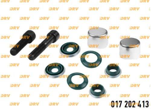 Рем. комплект супорту MERITOR DX195 (заглушки + пильники)
