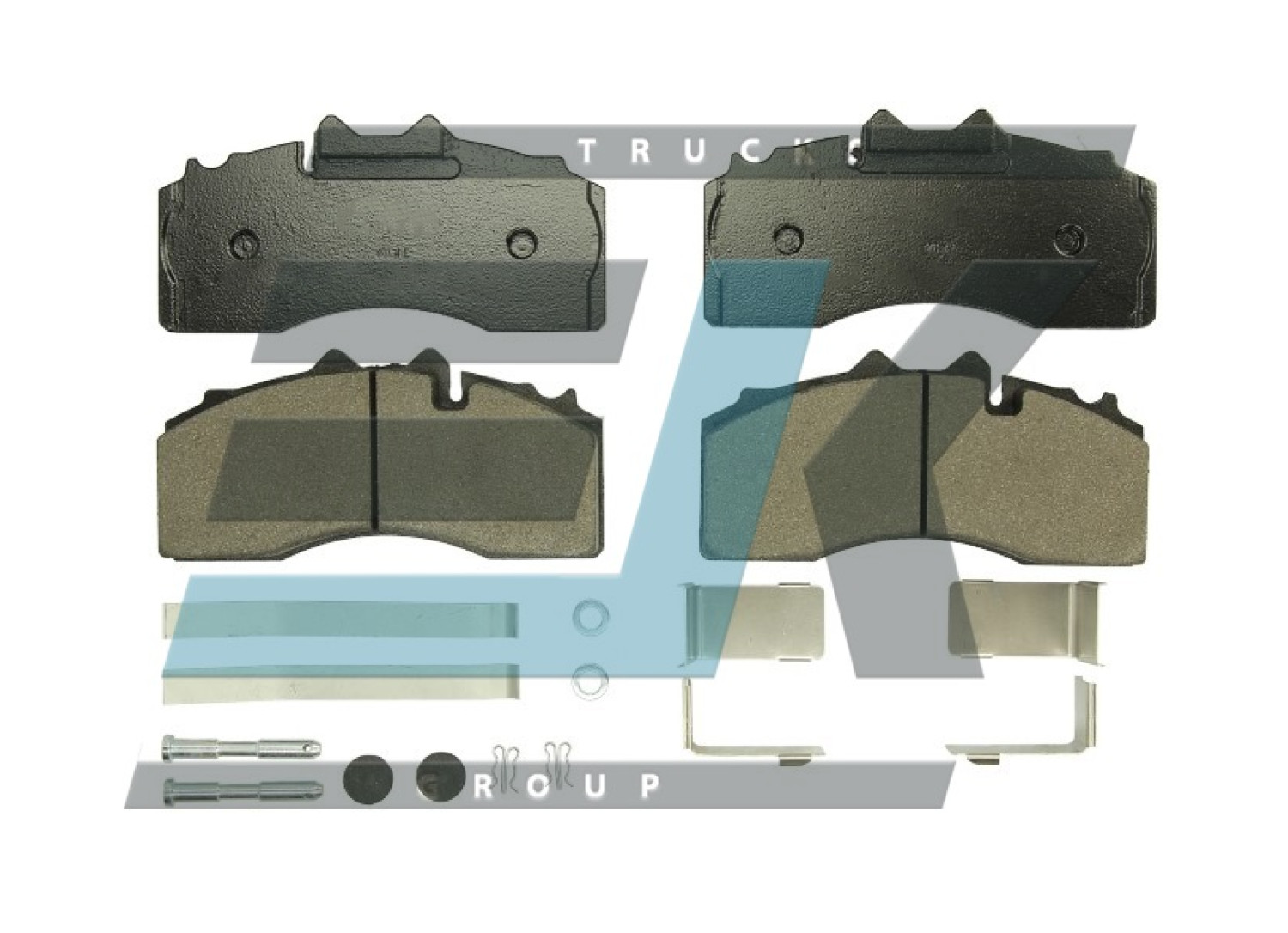 Колодки гальмівні BPW ECO PLUS2 TSB 3709 29227 пробіг 80 тис. км. +