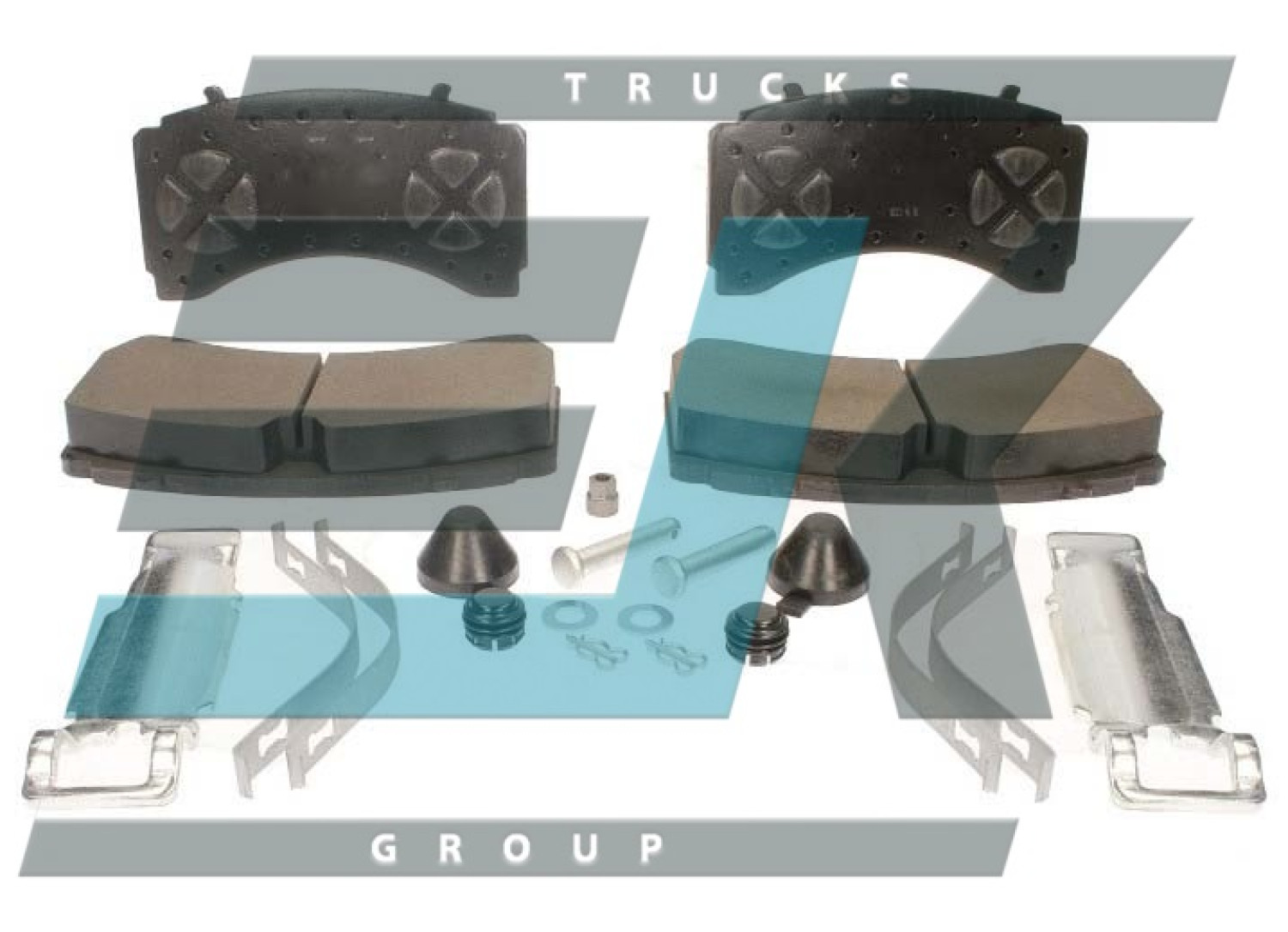 Колодки гальмівні MB ACTROS MP2/MP3/ACTROS MP4/ANTOS/AROCS 29244 пробіг 60 тис. км. +