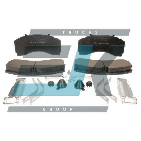 Колодки гальмівні MB ACTROS MP2/MP3/ACTROS MP4/ANTOS/AROCS пробіг 60 тис. км. +
