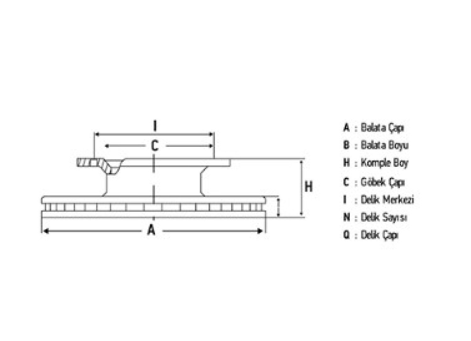 Диск гальмівний MAN F2000,TGA,TGS,TGX зад