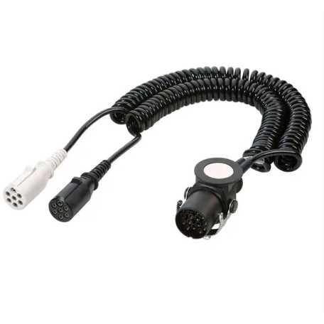 Кабель електричний ABS 24V 15/15 контактів 4,5 м ABS на 2 вихода S,N-type (пластик)