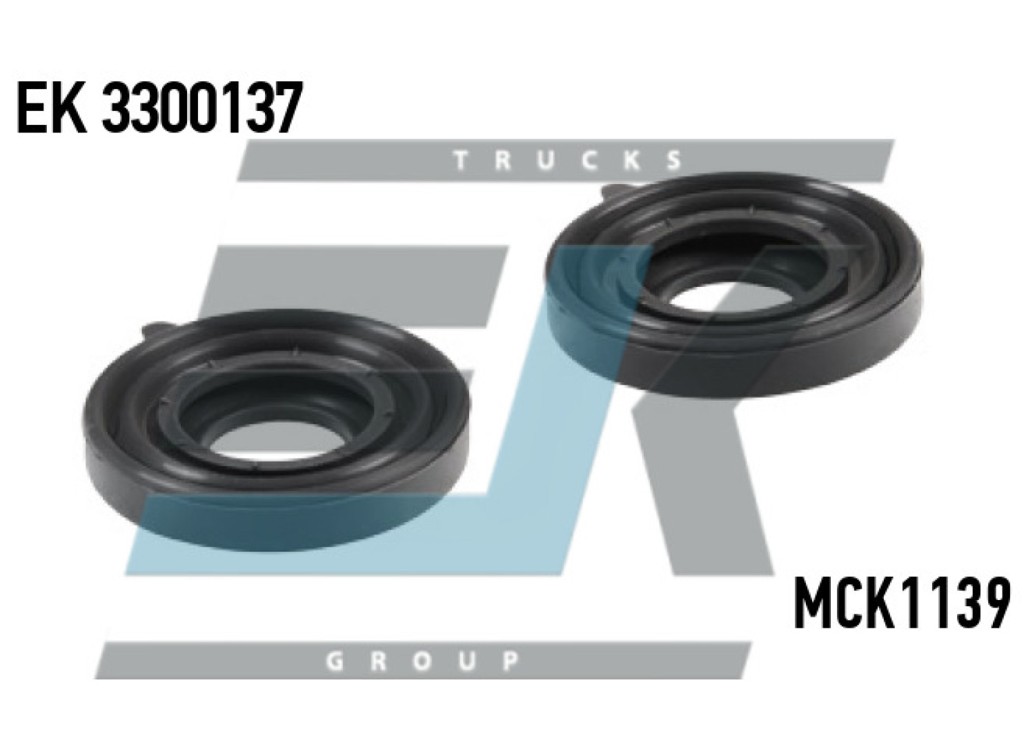Комплект пильників супорта MERITOR MCK1139