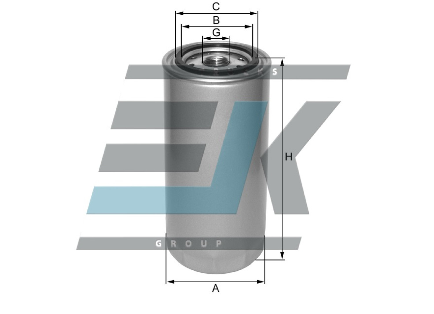 Фільтр паливний IVECO