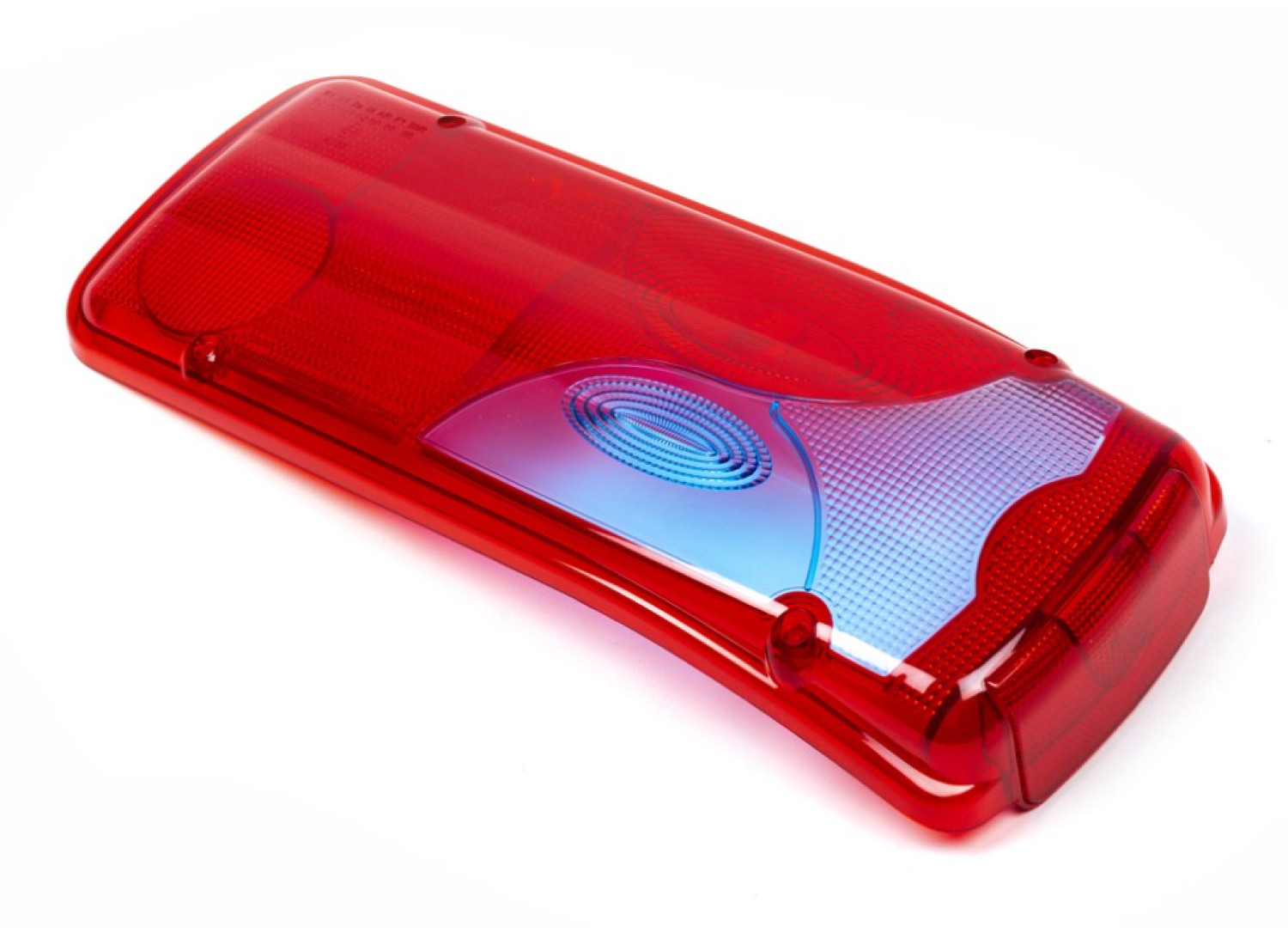 Скло задніх ліхтарів MAN TGA 05R- праве / блакитний поворот