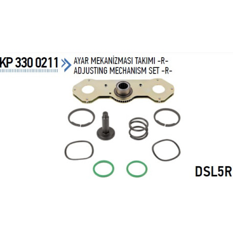 Рем. к-т. супорта MERITOR DX195 DSB3 KPL правий