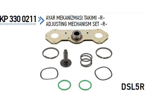 Рем. к-т. супорта MERITOR DX195 DSB3 KPL правий
