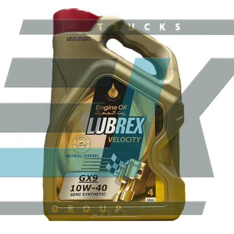 Олива моторна LUBREX Velocity GX9 10W-40 SL/CF 4л