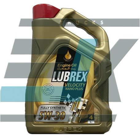 Олива моторна LUBREX Velocity Nano Plus 5W-30 SN/CF 4л