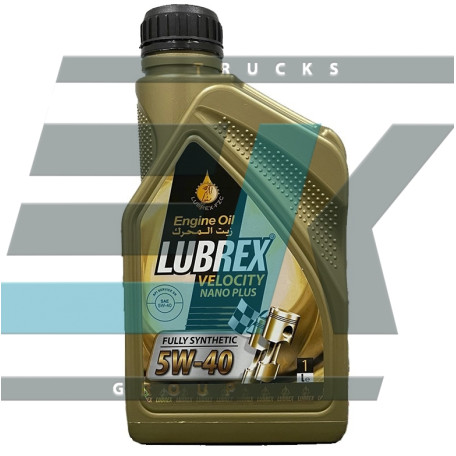 Олива моторна LUBREX Velocity Nano Plus 5W-40 SN/CF 1л