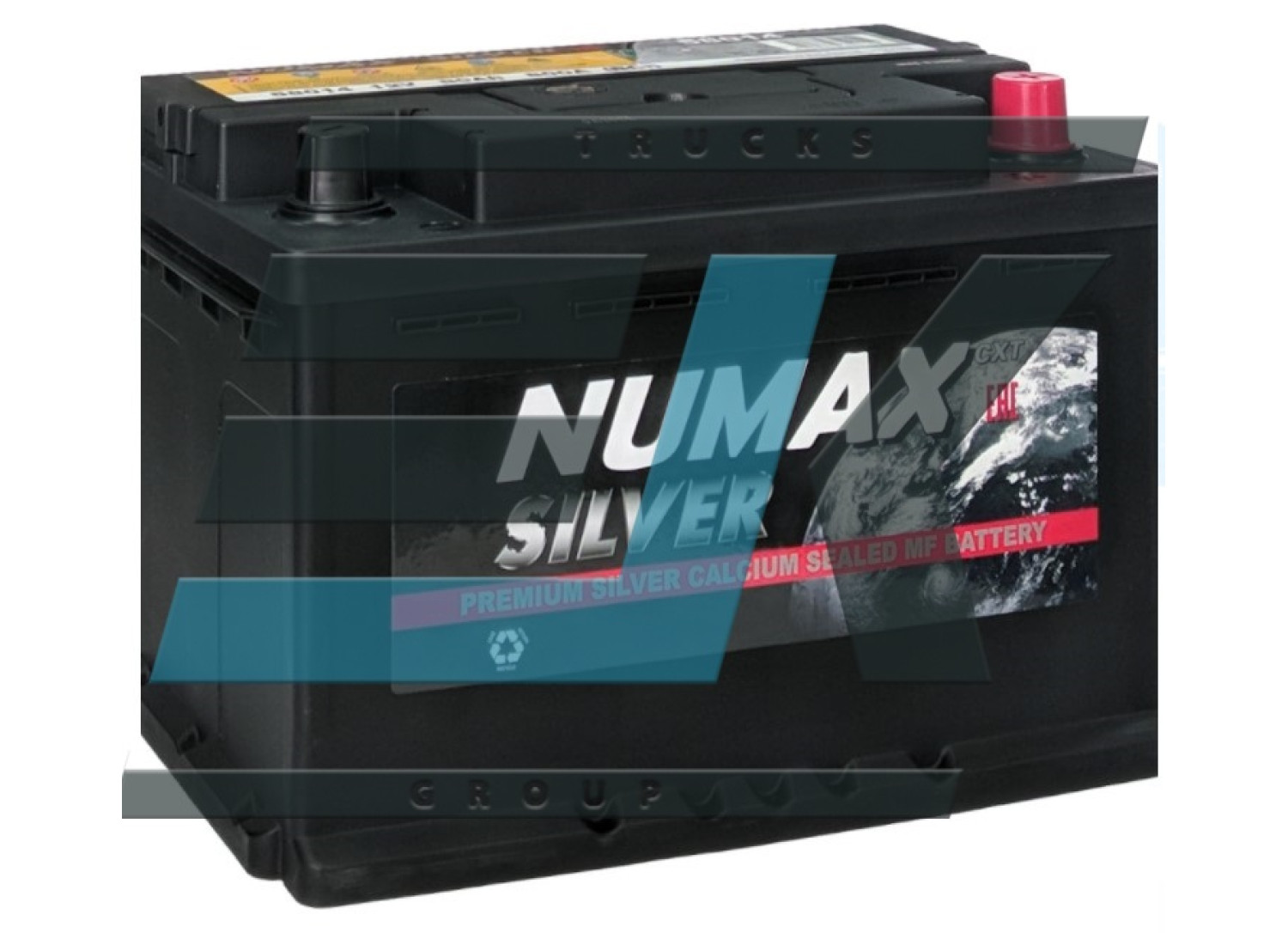 Акумулятор NUMAX Silver 80Ah 800A R  58014