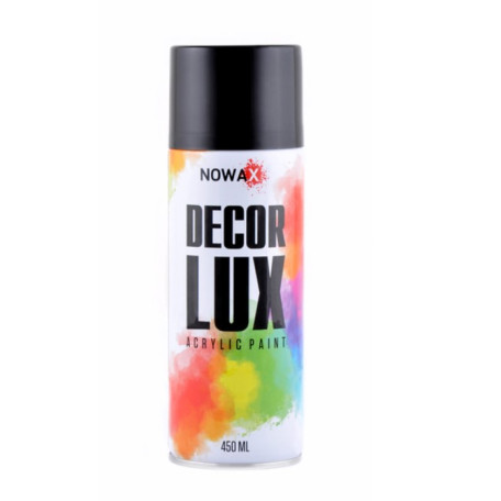 Фарба акрилова, spray 450ml,чорний глянець
