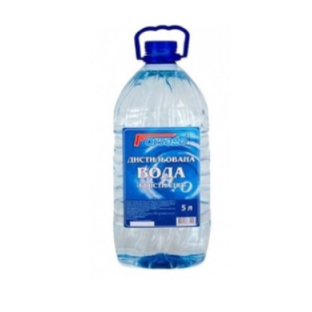 Вода дистильована 5 л