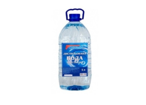 Вода дистильована 5 л