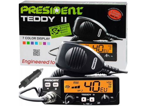 Рація PRESIDENT TEDDY II AM/FM 12V