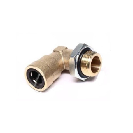 Фітингове з'єднання кутове 14х1,5/M22x1,5 (латунь)