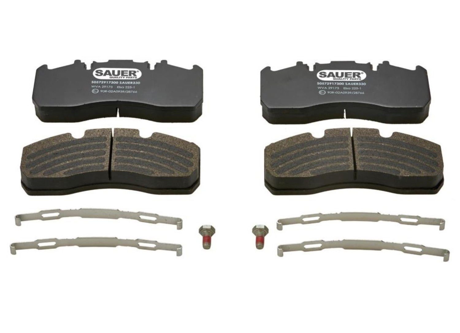 Колодки гальмівні RVI C, D, MIDLUM, T VOLVO FE, FE II, FH, FH II, FH III, FH12, FH16, FH16 II, FH16