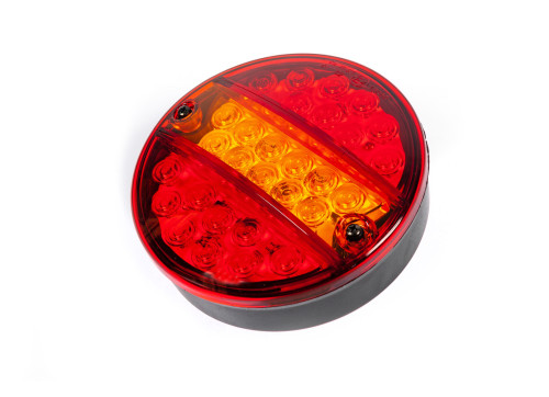 Ліхтар задній круглий LED (червоний-помаранчевий) із покажчиком повороту