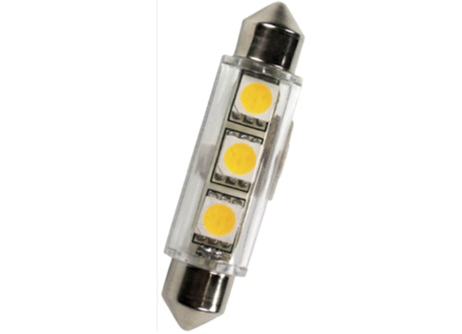 Лампа LED Софітні C5W24V T11x36-S8.5(3 SMD size5050)